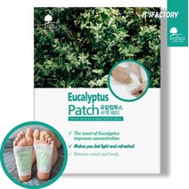 HEGS 에센스 목초액 수액패치 네이쳐 발바닥 풋 발 패치 시트 7종모음선택 10매 30매 휴족패치 목초수액 발열 온열 발파스 패드, 유칼립투스