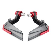 혼다 FORZA ADV150 XADV 750 350 PCX160 PCX 125 150 XL1000 MSX125 오토바이 핸드 가드 쉴드 핸드 가드 프로텍터 윈드 실드, 06 빨간