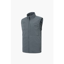 코오롱스포츠 남성 경량 방풍 베스트 V2VAX23151GRY