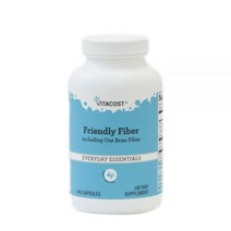Vitacost Friendly Fiber Including Oat Bran Fiber -- 240 Capsules