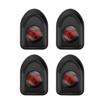 미니카라반 24pcs ABS 자동차 셀프 접착 미니 스토리지 후크 닷지 여행 충전기 챌린저 램 1500 구경 Durango Avenger 캐러밴 150991, 4 pcs