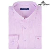 용감한부부 오마샤리프 긴팔와이셔츠 30412 일반핏 스트라이프 빅사이즈