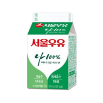 서울우유 서울우유 1000ml 나100%, 200ml, 6개