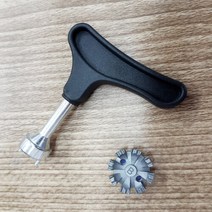 바로스포츠 골프화 스파이크징 교체 핸들 골프 스파이크 교환 렌치, 심플 스파이크핸들