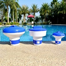 수영장 소독제 디스펜서 염소 소독약 수질 관리, 소형 디스펜서