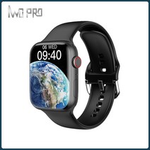 스마트워치 웨어러블 손목시계 IWO PRO W58 Max Men 's Smart Watch 2.13 -inch 428*518 해상도 화면 N, 01 Black