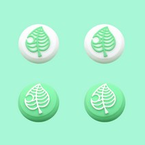 닌텐도스위치스틱커버 닌텐도oled스틱커버 조인콘스틱커버 동물의숲, 4.동물(블루+그린)