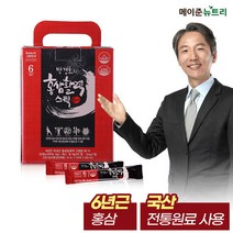 박경호의 6년근 홍삼활력스틱 100포 홍삼농축액, 단품, 단품