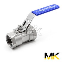 명인코리아 MK 스텐 프리미어 볼밸브 1PC LOCK (15443), 1개