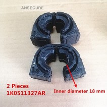 리어 스웨이 바 안티 롤 부싱 스태빌라이저 고무 부시 아우디 A3 폭스바겐 골프 파사트 티구안 투란 스코다 시트용 1K0511327AR 2 개