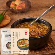 용문해장국 뼈+무뼈 해장국 3팩 골라담기 아침식사 뼈해장국 캠핑음식 술안주 갈비탕 뼈다귀 육개장 우거지탕, 용문해장국 뼈해장국1팩+무뼈해장국2팩