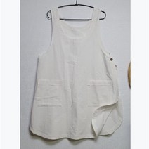 앞치마 광목 옆트임 앞치마 원피스 앞치마 커패엎차머