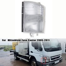 안개등 자동차안개등 써치등 Mitsubishi Canter FUSO FE 7/8 2005-2011 용 자동차 전면 안개등 코너 램프, 한개옵션1, 05 right no bulb