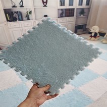 카페트 매트 두꺼운융 면접합 버블 거실 침실 대면적 업소용청소기, C01-30x30x0.6CM5피스시착용, T09-스카이블루