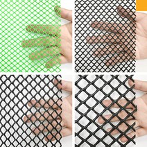 정원메탈 PE망 플라스틱 미라클망 인테리어망 DIY 자동차튜닝 그릴망 고추건조망 강아지 울타리 낙엽 방지망 폴리에틸렌망 양어장 그물 철망, 1번 1.35m x 50m, 1개