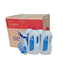 원룸 하수구 탈취제 센스플러스유자향4Lx4+550ml분무기3개 건물 냄새 제거제 업소용, 센스플러스장미향4Lx4+550ml분무기3개