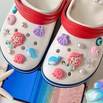 걸스코코 바다공주친구들 파츠 다용도 파츠세트 스트랩 참 신발꾸미기 16PCS