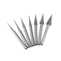 7 Pcs 다이아몬드 버 세트 Dremel 로타리 공구 핸드 드릴D 타입용 18 생크