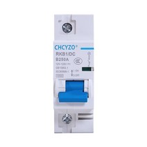 서킷브레이커 DC 에어 스위치 1P 회로 차단기 고전력 12V24V48V60V120V 63A80A100A125A200A250A, 01 1P_06 200A