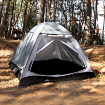 런웨이브 원터치 그늘막 텐트 매쉬 쉘터 캠핑 장박 방수텐트, 5~6인용