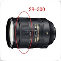 렌즈 줌 고무 링 그립 니콘 AF-S 28-300mm f/3.5-5.6G ED VR 수리 부품, 한개옵션0