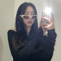 VANANA2 여성 데일리 레트로 러블리 포인트 유니크 힙한 선글라스
