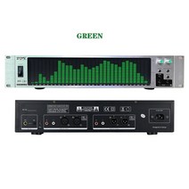 Maxgeek BDS PP-131 오디오 스펙트럼 분석기 스펙트럼 디스플레이 VU 미터 31 세그먼트 실버 패널 녹색/흰색 LED, green, 02 green