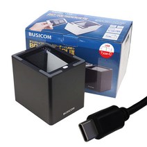 비지콤 탁상 QR코드 리더 USB (3년 보증・USB Type-C・흑) BC-NL3000U2-B-C