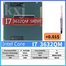 코어 i7 3520M i7 3540M i7 3610QM i7 3612QM i7 3630QM i7 3632QM i7 3720QM 3740QM 3820QM 3840QM 3920XM, 05 I7 3632QM  SR0V0