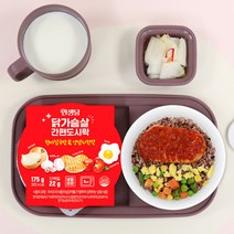 인생닭 닭가슴살 간편 도시락 현미잡곡밥 & 양념치킨맛, 16팩