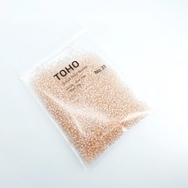 토호 극소 시드비즈 No31 1.5mm 로즈핑크색 20g 대용량 비즈공예재료 DIY