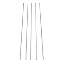 용접봉 5pcs 2mm diam ti gr5 금속 막대 250mm 티타늄 라운드 바 산업 용접 도구에 대한 실용적인 액세서리, 없음