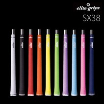 엘리트 그립 정품 여성용 SX38 경량 골프그립, BB(블랙)