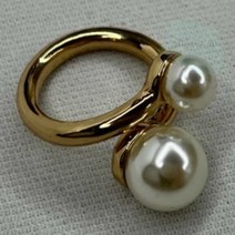 올몰 트윌리 스카프링 진주 골드 스카프코디 여자악세사리 스카프매는법