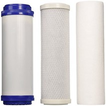 Purenex 1C-1GAC-1S 5-Stage Reverse Osmosis Filter Replacement Set for Carbon and Sediment, 1