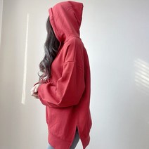 [고퀄리티] 프리미엄 오버핏 박스핏 꾸안꾸 데일리 트임 탄탄 후드티셔츠