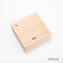 빈티지 기록 메모 목록 시간 플래너 스탬프 diy wooden for 우표 수집 앨범, j