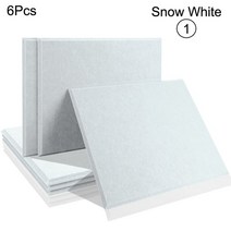 스튜디오 차음재 흡음재 방음재 방음벽 접착식 셀프시공 녹음실 실내 소음 흡음판, CHINA, 1--Snow White, 1--Snow White