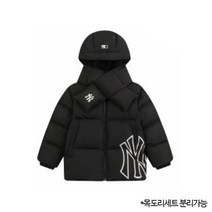 MLB 키즈 메가로고 구스다운 숏패딩 71DJ01061-50L