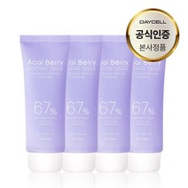 아사이베리 보습 모이스춰 안티에이징 항산화 수분 아쿠아 젤크림 100ml, 4개