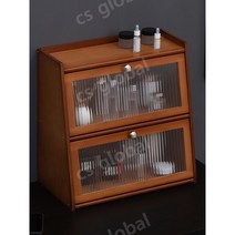 원목 브레드박스 공간박스 식탁 영양제 정리함 수납함, 1, 갈색 1단 40cm