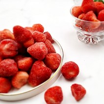 짱구샵 냉동과일 주스 스무디 에이드 업소용 식자재 냉동 딸기 1kg, 본품만구매(아이스팩포함)