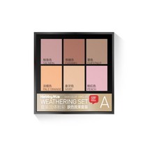 diy model weathering set gunpla old powder mecha 굽기 그림 색칠 블라인드 상자 bjd painting skin 용품 14세 이상 미니카, 피부색