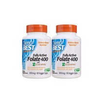 닥터스베스트 2개 풀리 액티브 활성 엽산 400 mcg 위드 Quatrefolic 90 베지 캡슐, 2개 풀리 액티브 활성 엽산 400 mcg 위드 Qua