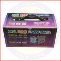 강압기 다운용 트랜스 HT-2000D 입220V- diy공구 목공구 충전드릴 공구함 콤프레샤 고압세척기 안전용품
