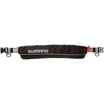 시마노 (SHIMANO) 라이프 재킷 낚시 성인용 래프트 에어 재킷 허리 벨트 타입 벚꽃 마크 국토교통성 인정품 자동 팽창식 VF-052K 구명 조끼 블랙