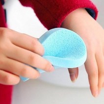BK고급 해면 화장품 클렌징 스펀지 개별OPP포장