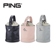 핑 2023 여성 버킷백, 핑크