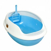 반려묘 거름망 화장실 블루 1p 고양이 애묘 화장실 토일렛 고양이화장실 _ 20230302EA, 쿠팡 본상품선택