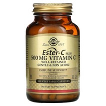 솔가 비타민C ESTER-C 로즈힙 루틴 500mg 100정 250정, 100개